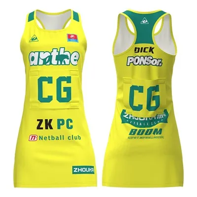 Netball sukňa High Elastic spandex tkanina dámske dámske športové oblečenie