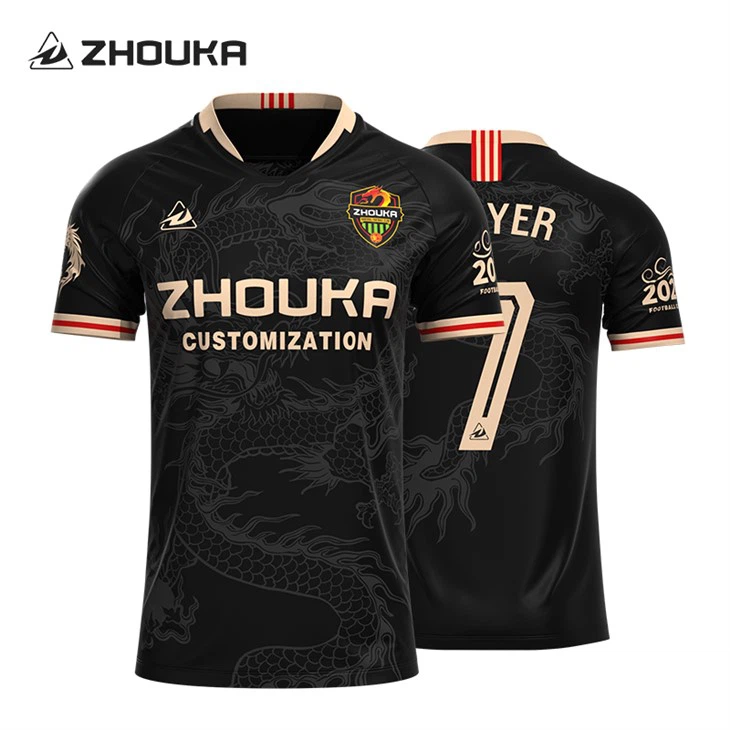 Veľkoobchodná rýchloschnúca priedušná futbalová dresová košeľa